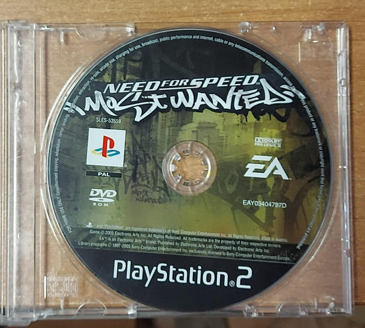 NEED FOR SPEED MOST WANTED - SOLO DISCO