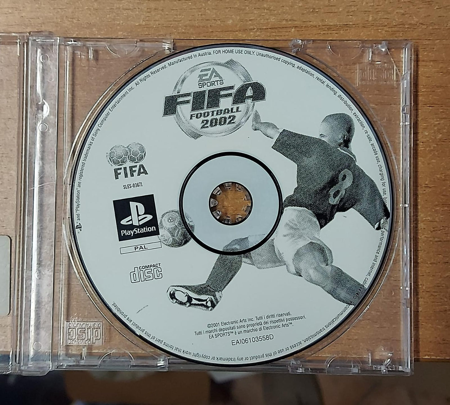 FIFA FOOTBALL 2002 - SOLO DISCO