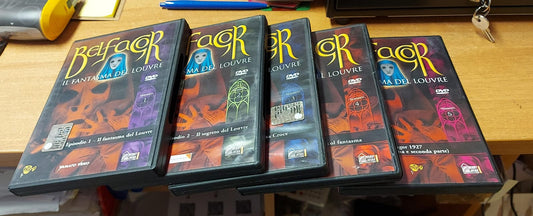 BELFAGOR IL FANTASMA DEL LOUVRE 5 DVD