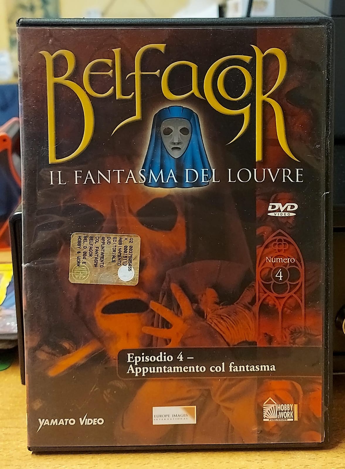BELFAGOR IL FANTASMA DEL LOUVRE 5 DVD
