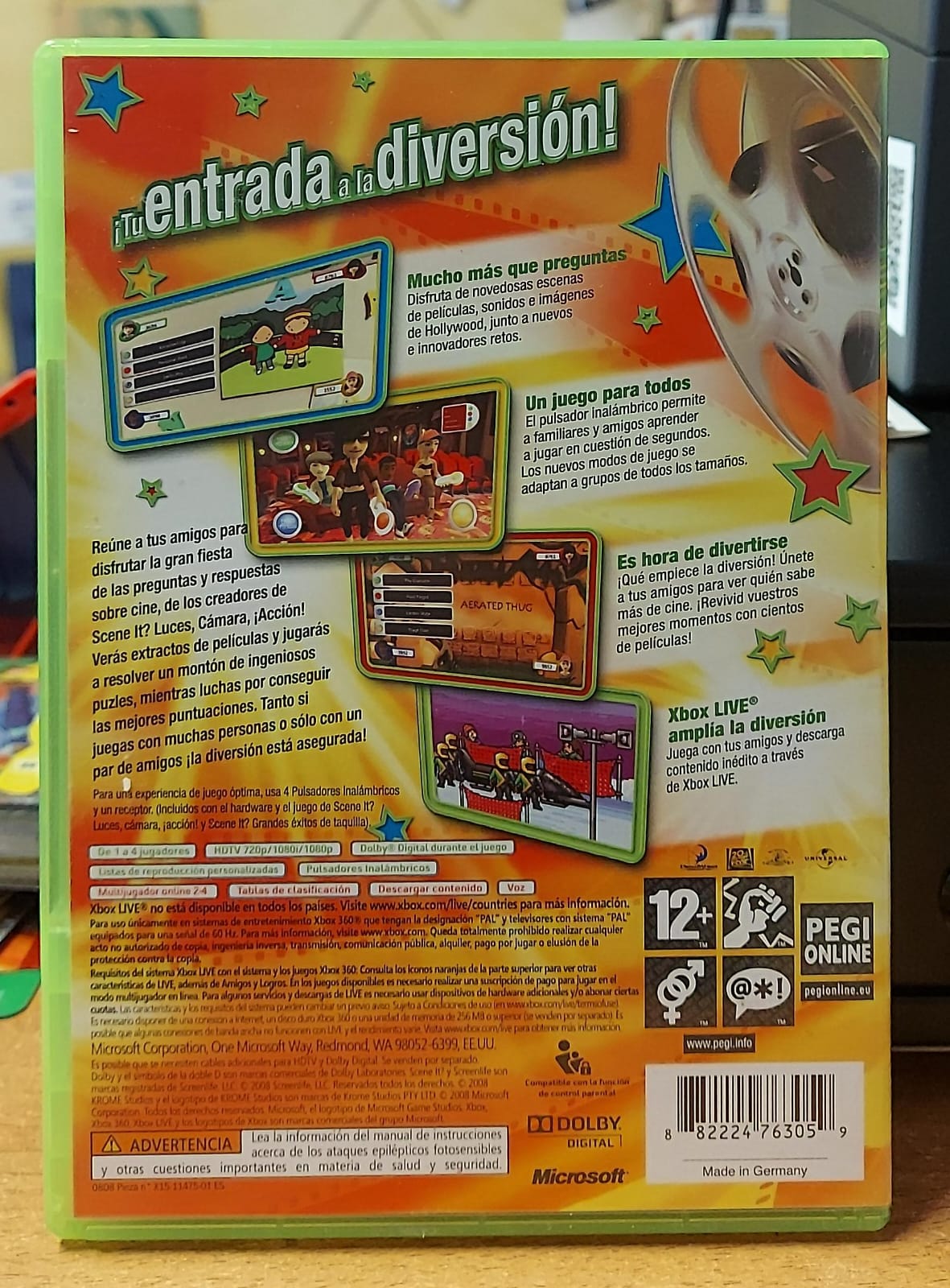 SCENE IT? - GIOCO IN SPAGNOLO