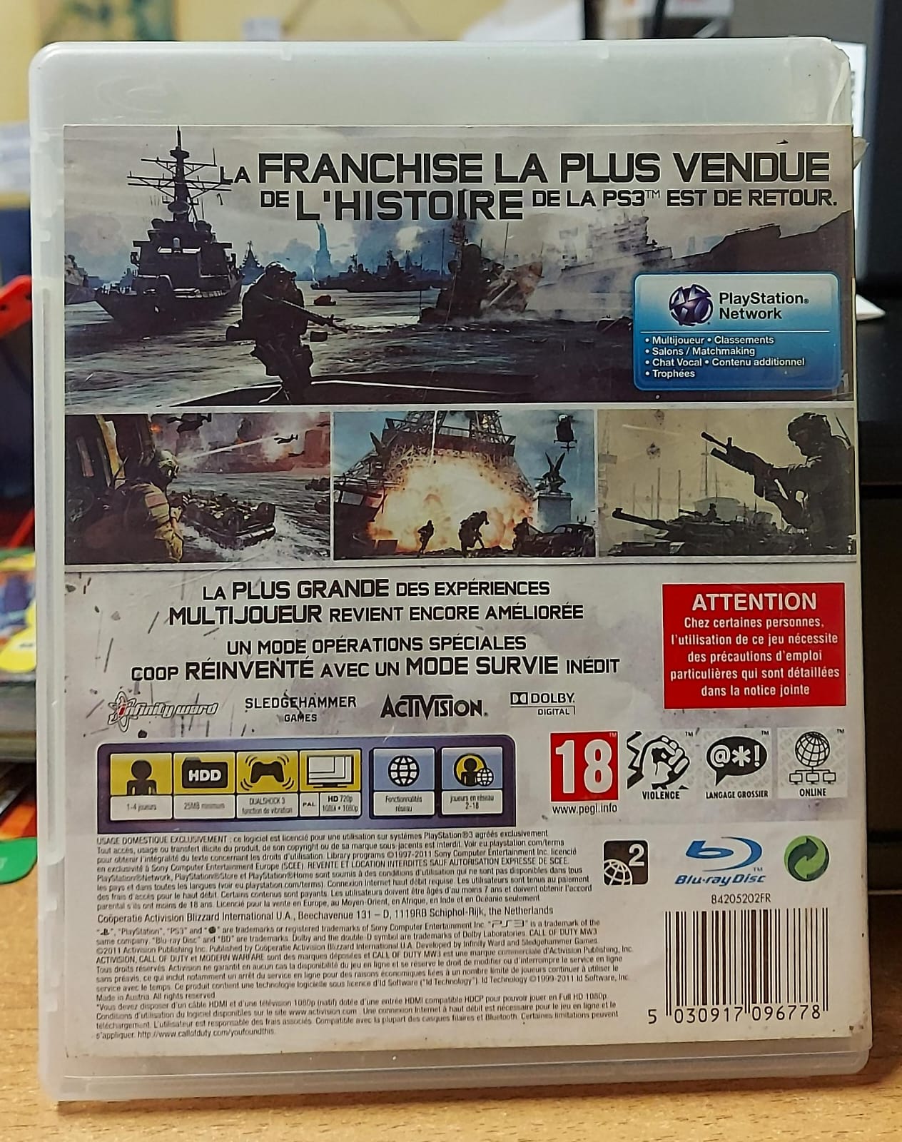 CALL OF DUTY - MODERN WARFARE 3 - LINGUA FRANCESE