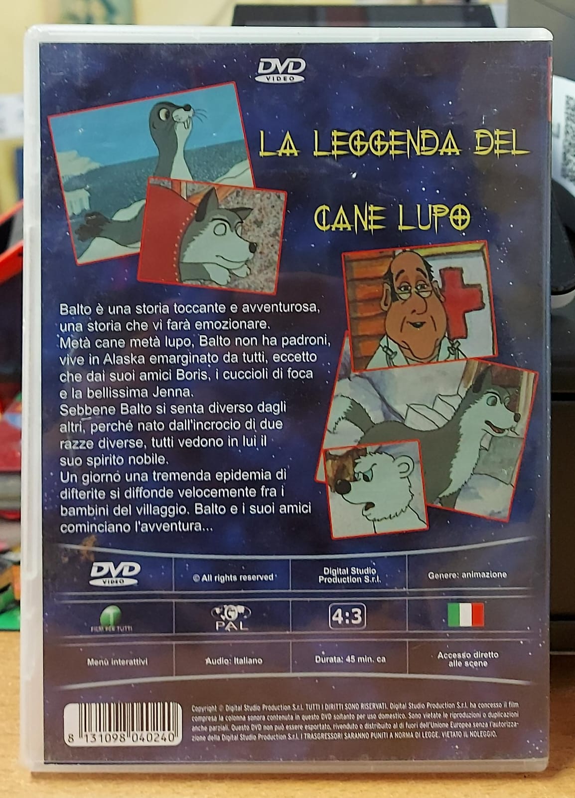 BALTO LA LEGGENDA DEL CANE LUPO