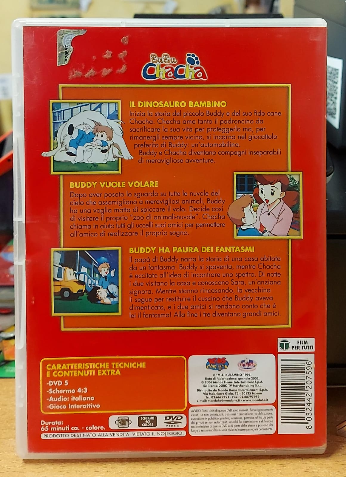 BUBU CHACHA GLI EPISODI