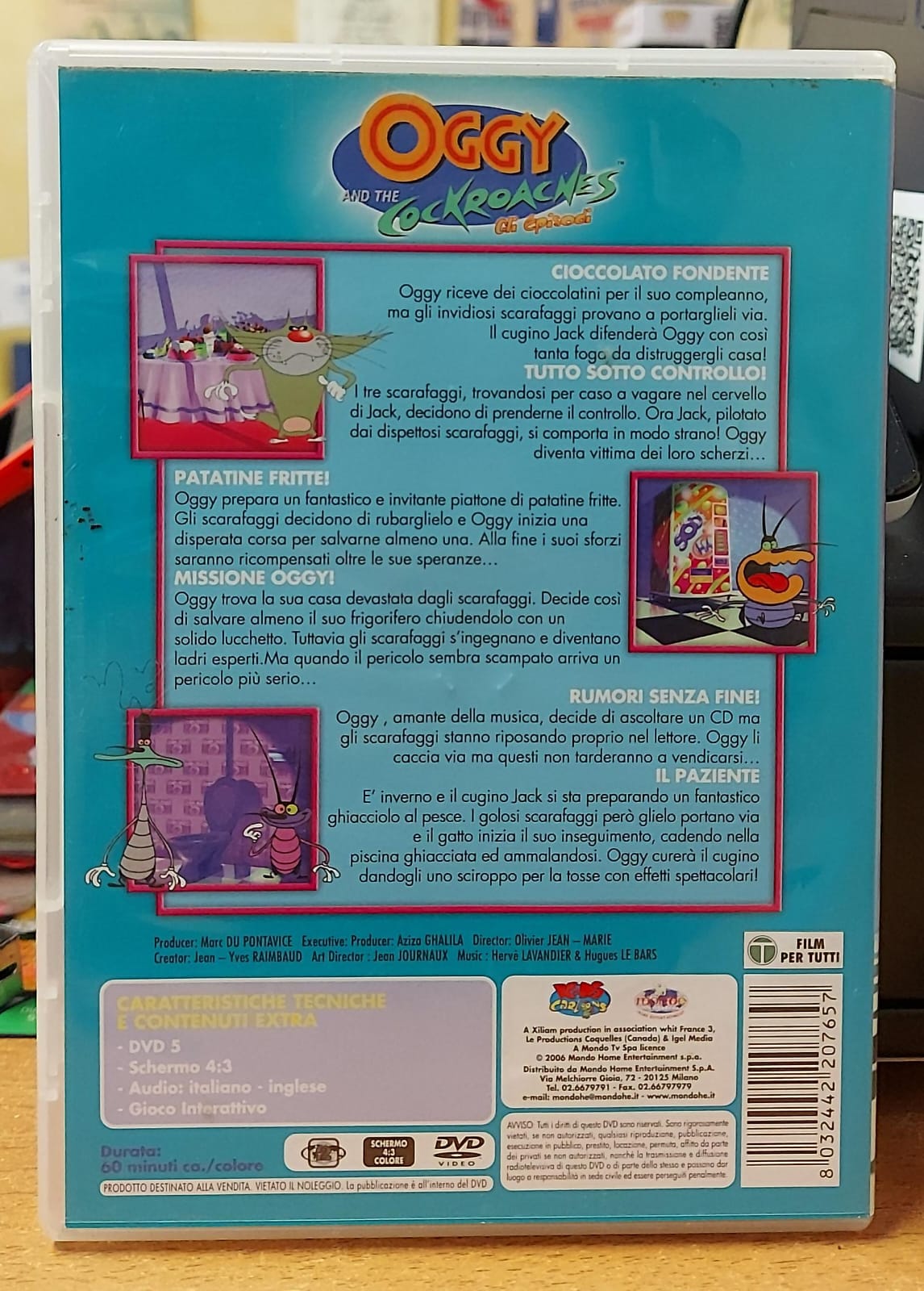 OGGY AND THE COCKROACHES GLI EPISODI