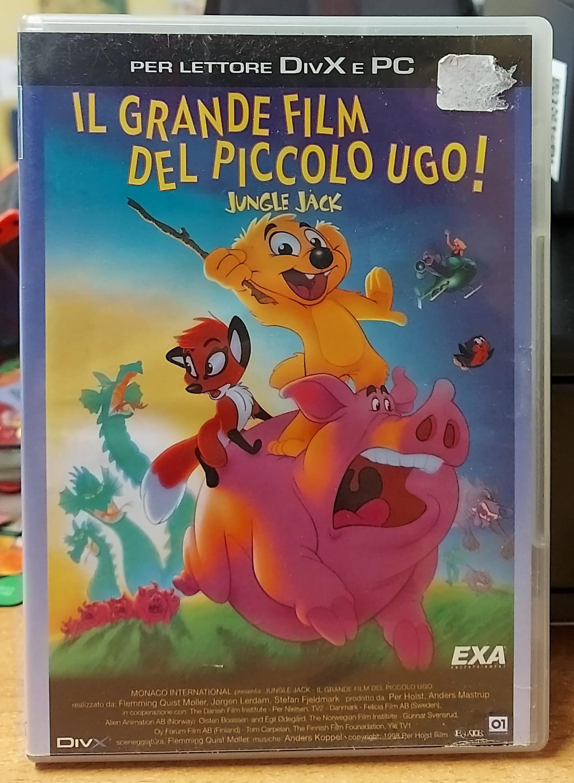 IL GRANDE FILM DEL PICCOLO UGO! - DIVX E PC (NO DVD)