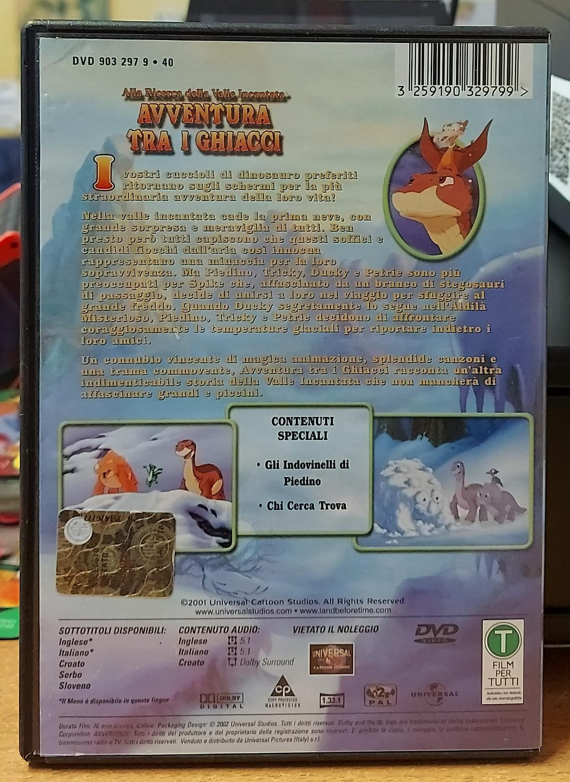 ALLA RICERCA DELLA VALLE INCANTATA 8 AVVENTURA TRA I GHIACCI