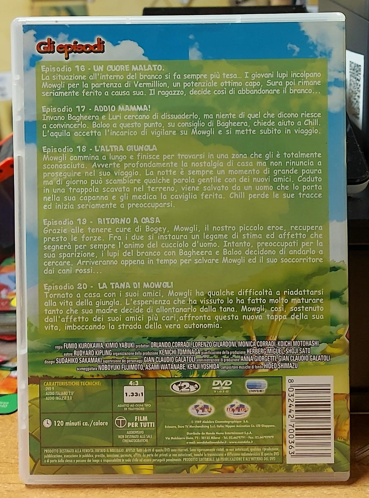 IL LIBRO DELLA GIUNGLA GLI EPISODI 4