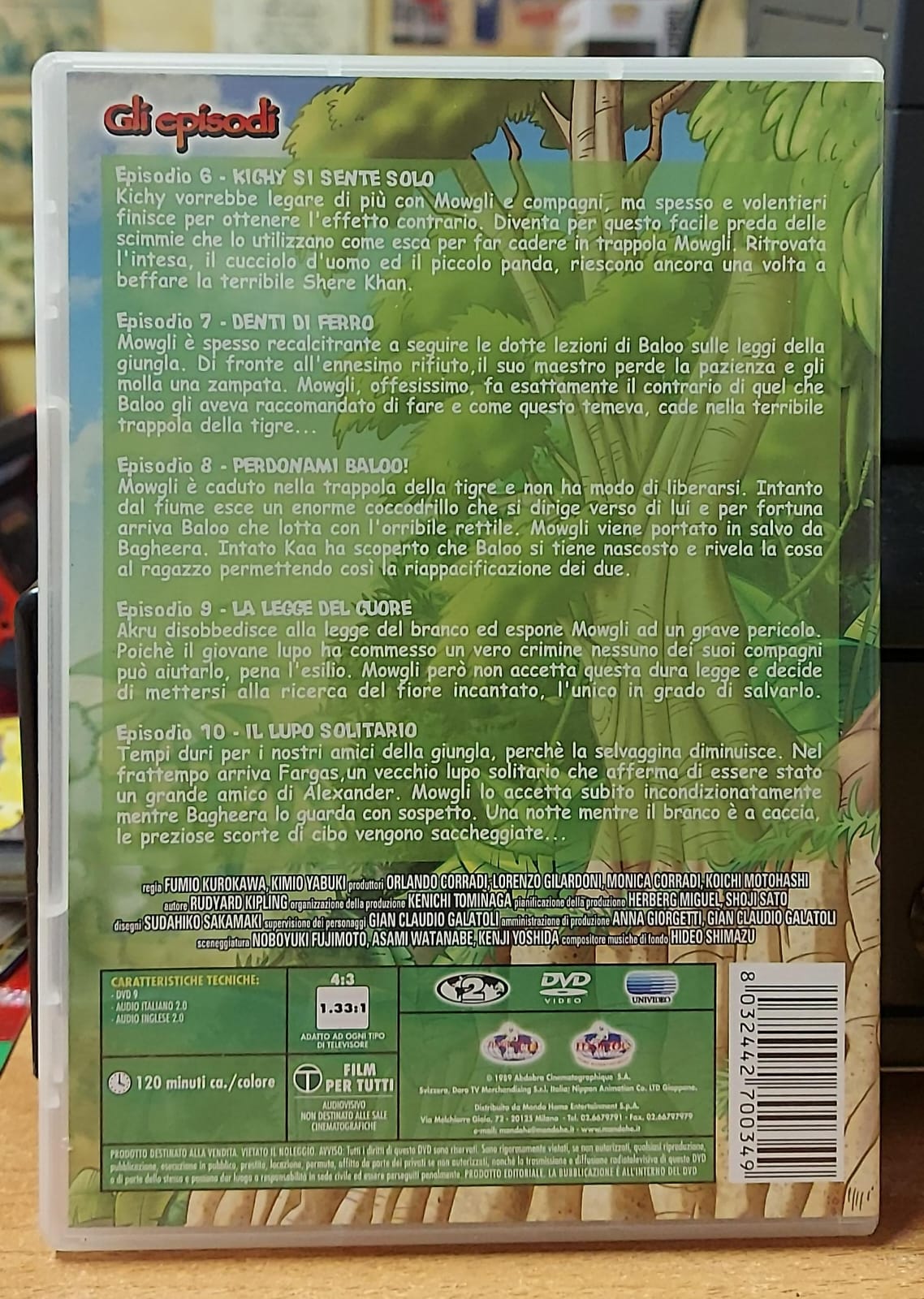 IL LIBRO DELLA GIUNGLA GLI EPISODI 2