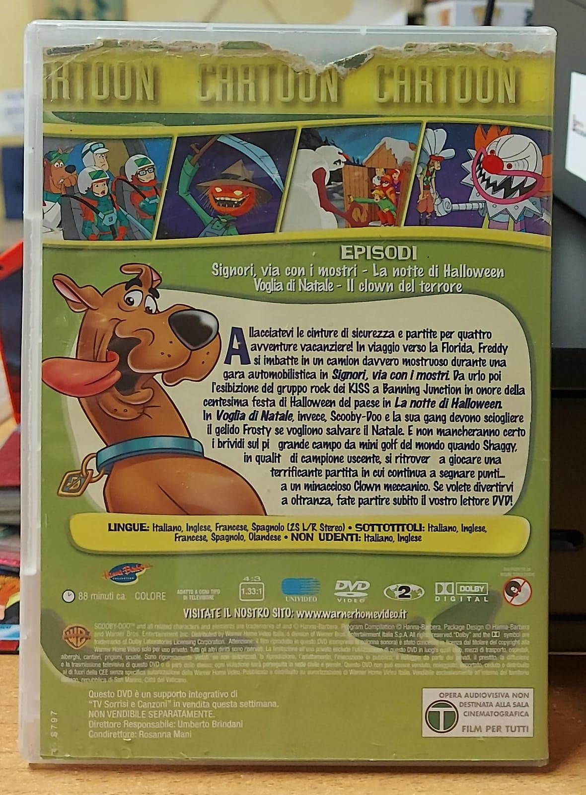 SCOOBY-DOO! SIGNORI VIA CON I MOSTRI