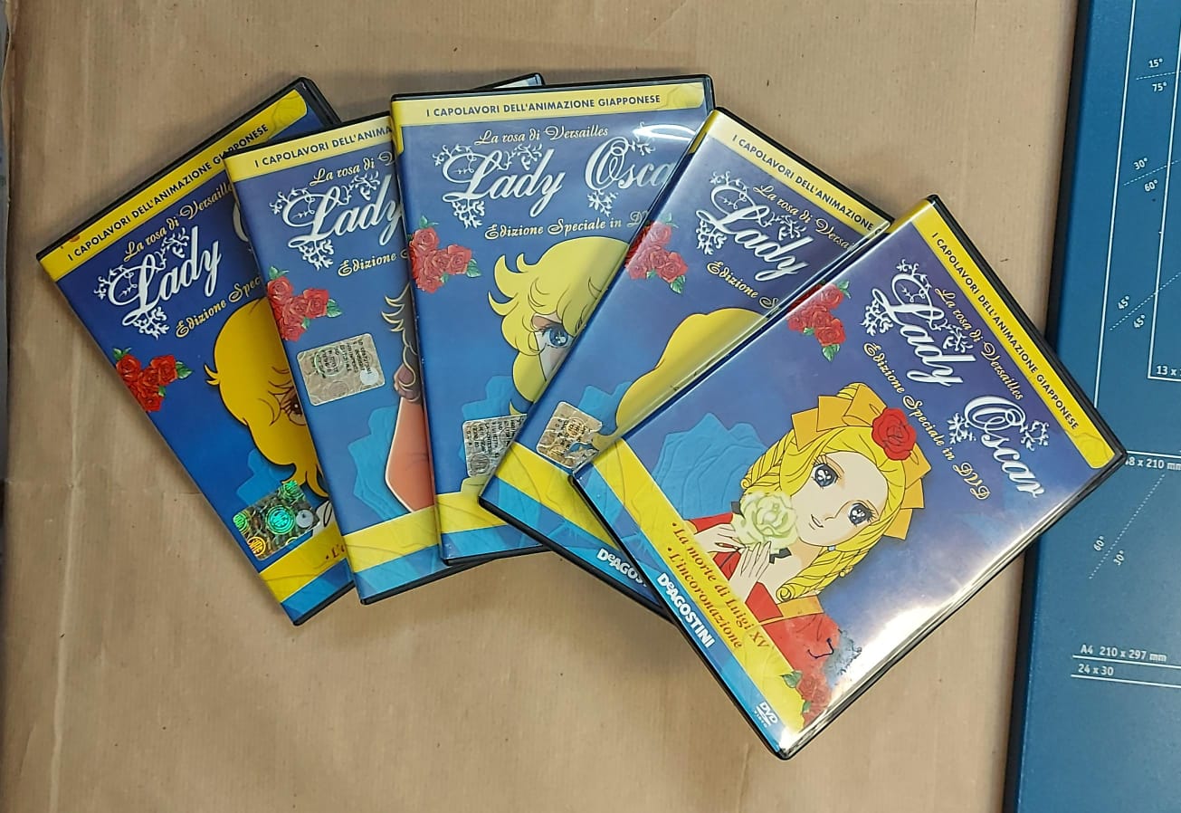 LADY OSCAR LA SERIE COMPLETA 20 DVD