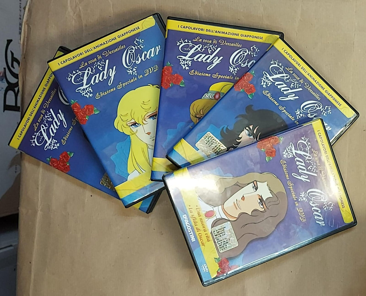 LADY OSCAR LA SERIE COMPLETA 20 DVD
