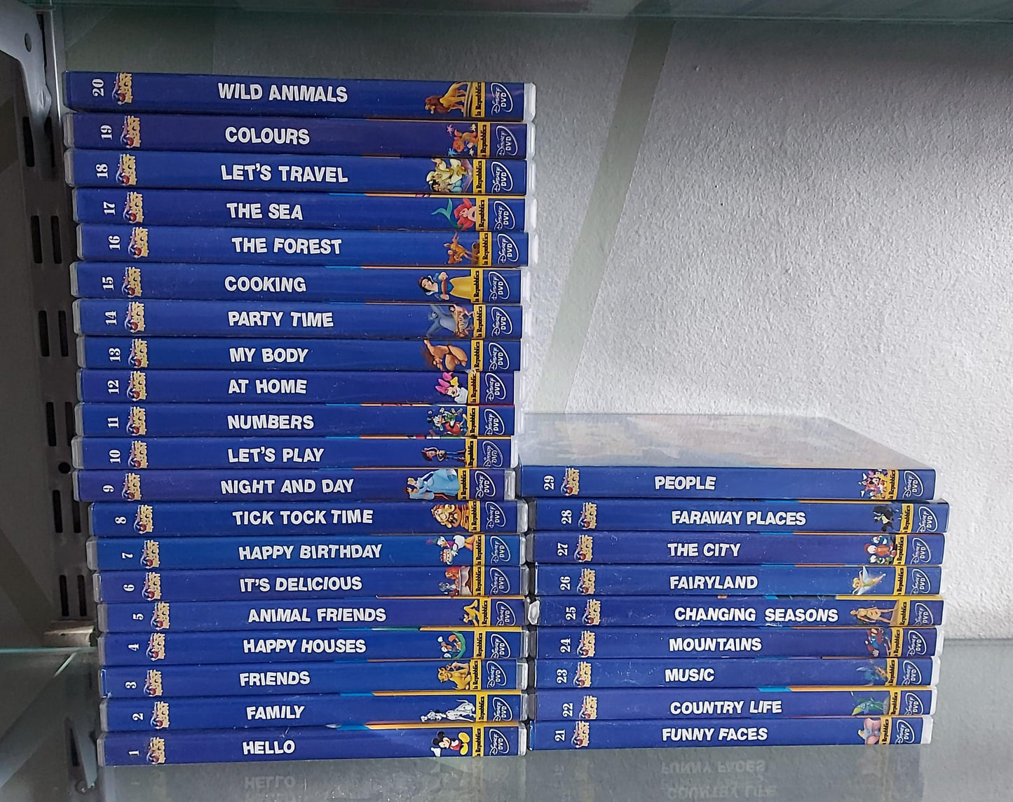 DISNEY MAGIC ENGLISH - COLLEZIONE COMPLETA 29 DVD