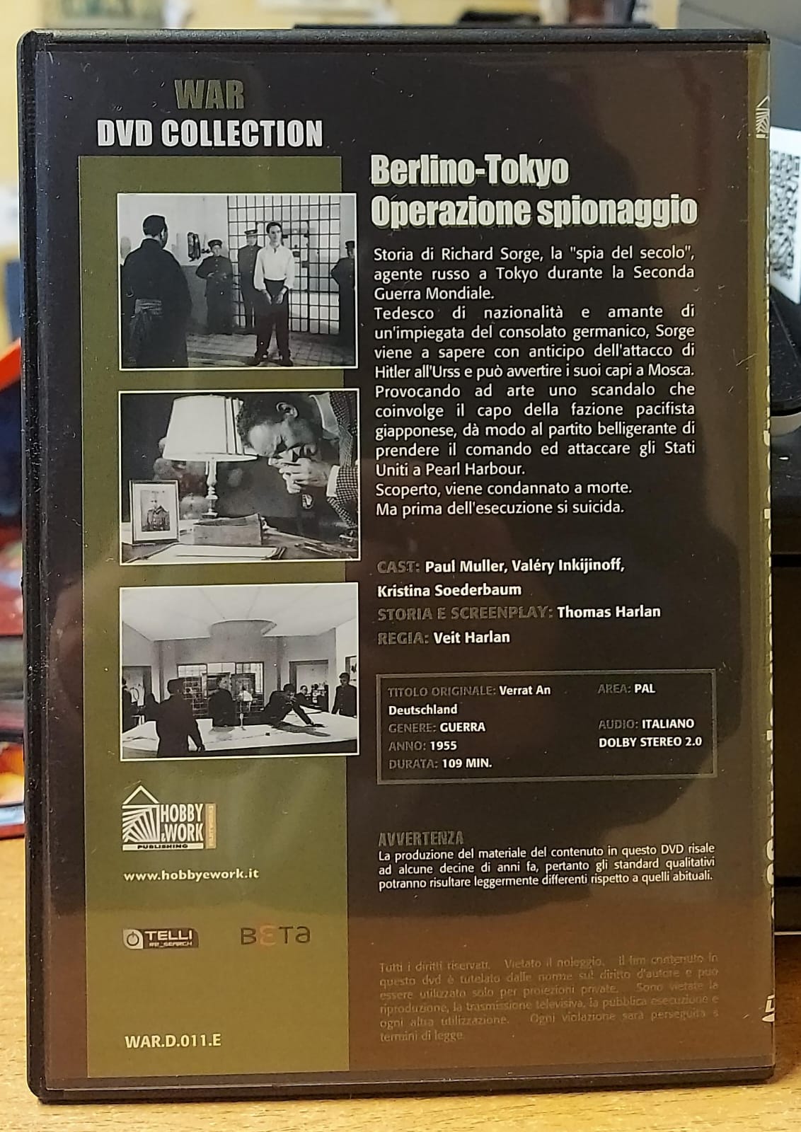 BERLINO-TOKYO OPERAZIONE SPIONAGGIO