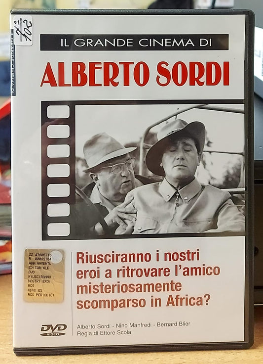 RIUSCIRANNO I NOSTRI EROI A RITROVARE L'AMICO MISTERIOSAMENTE SCOMPARSO IN AFRICA?