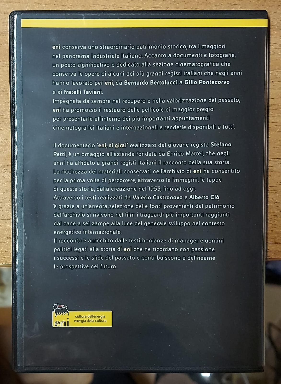 ENI, SI GIRA! SESSANT'ANNI DI STORIA RACCONTATI DALL'ARCHIVIO CINEMATOGRAFICO ENI