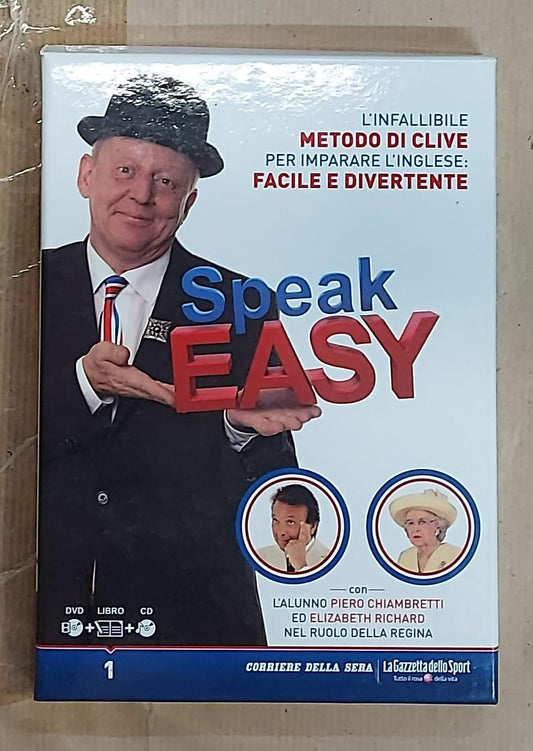SPEAK EASY CORSO COMPLETO INGLESE 14 DVD + CD + LIBRETTI