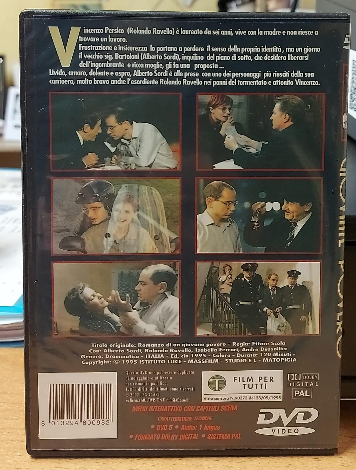 ROMANZO DI UN GIOVANE POVERO