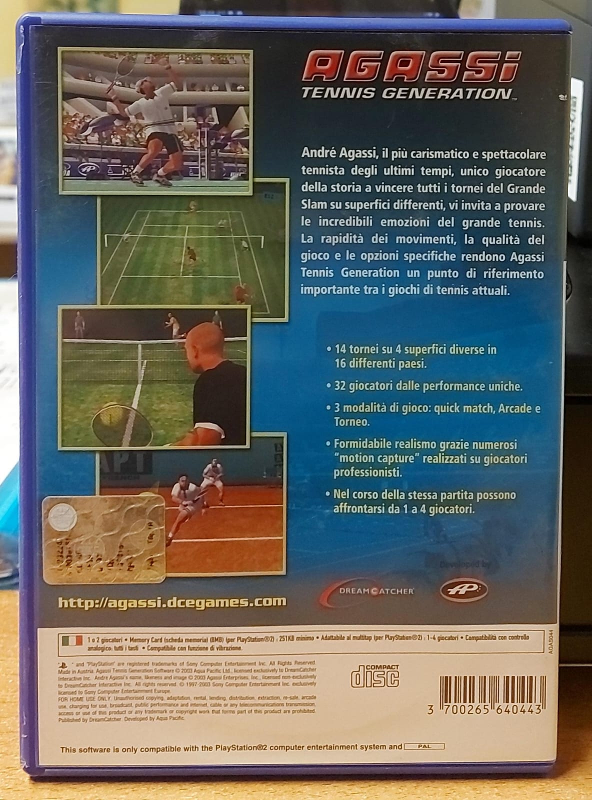 AGASSI TENNIS GENERATION