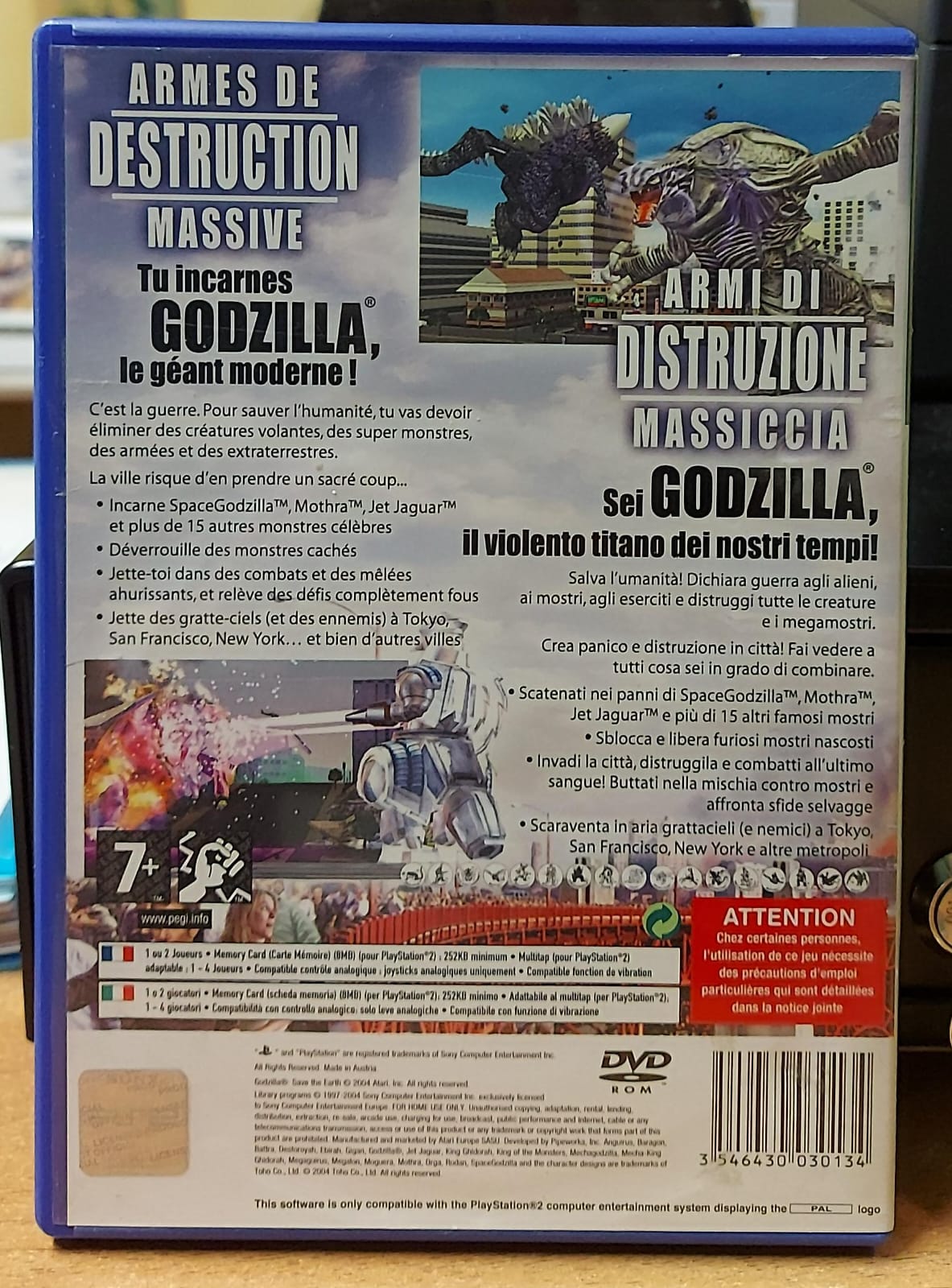 GODZILLA SAVE THE EARTH
