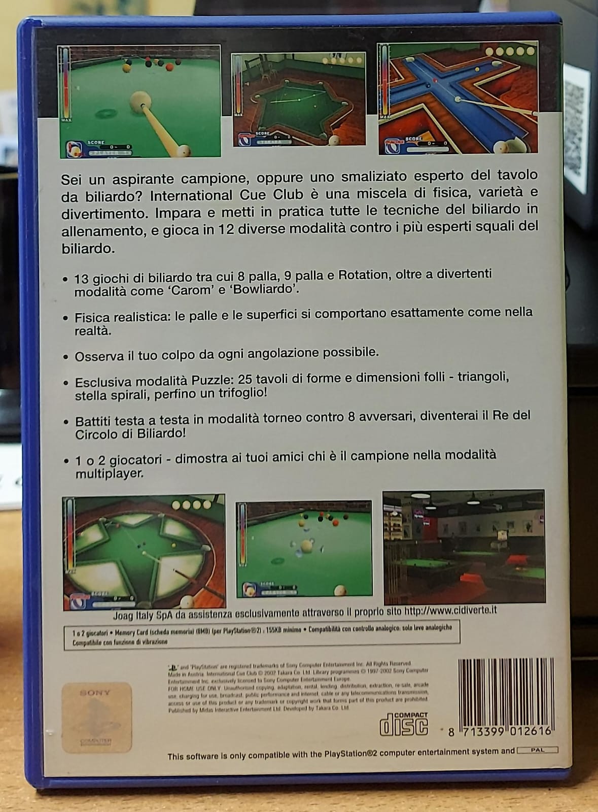 INTERNATIONAL CUE CLUB