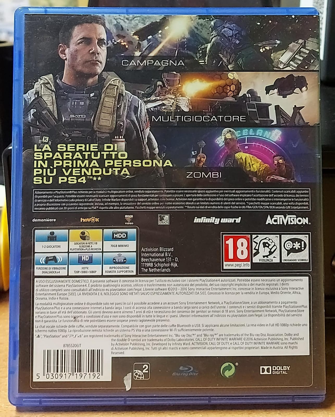 CALL OF DUTY INFINITE WARFARE