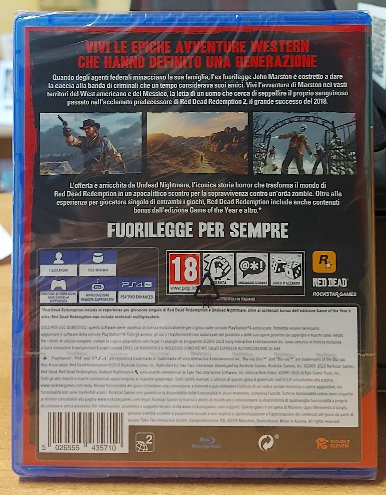 RED DEAD REDEMPTION - NUOVO MAI APERTO