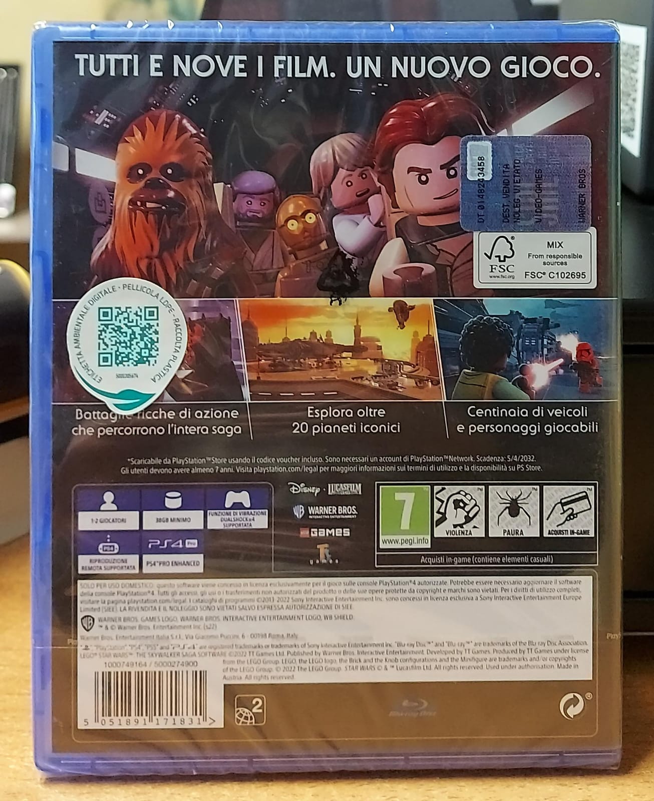 LEGO STAR WARS LA SAGA DEGLI SKYWALKER - NUOVO MAI APERTO