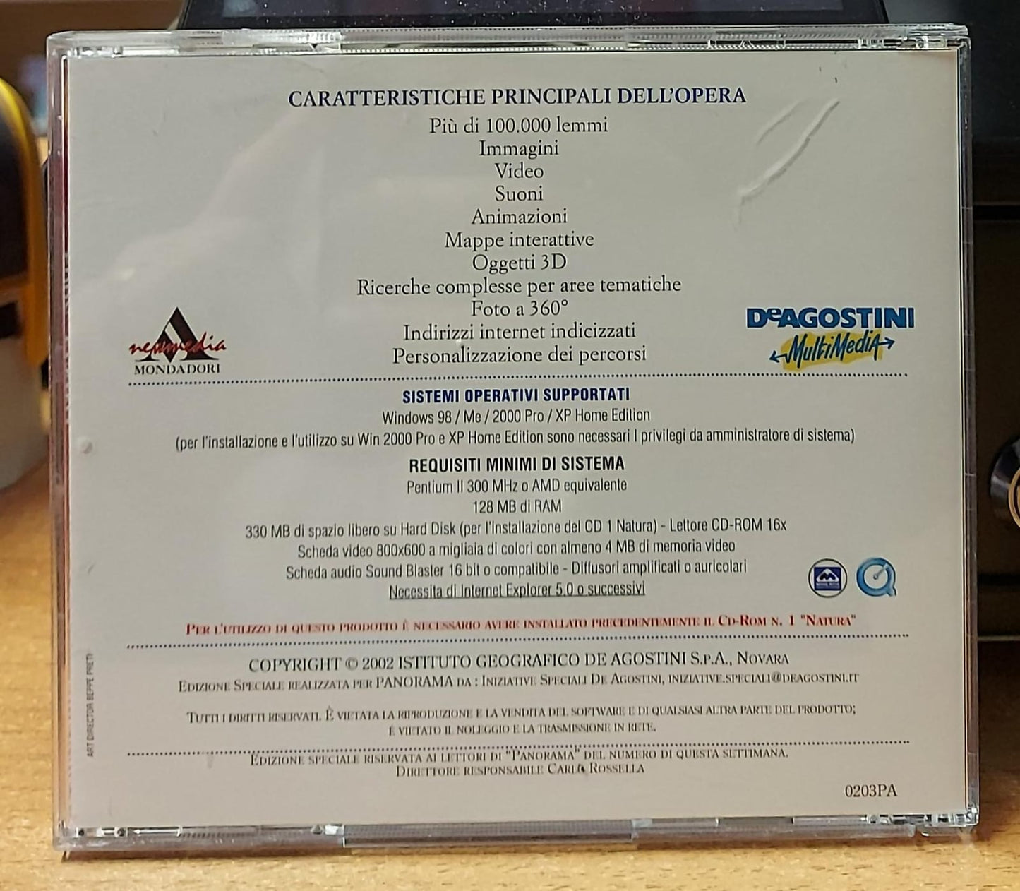 OMNIA 2003 VOL.2 SCIENZA E MEDICINA