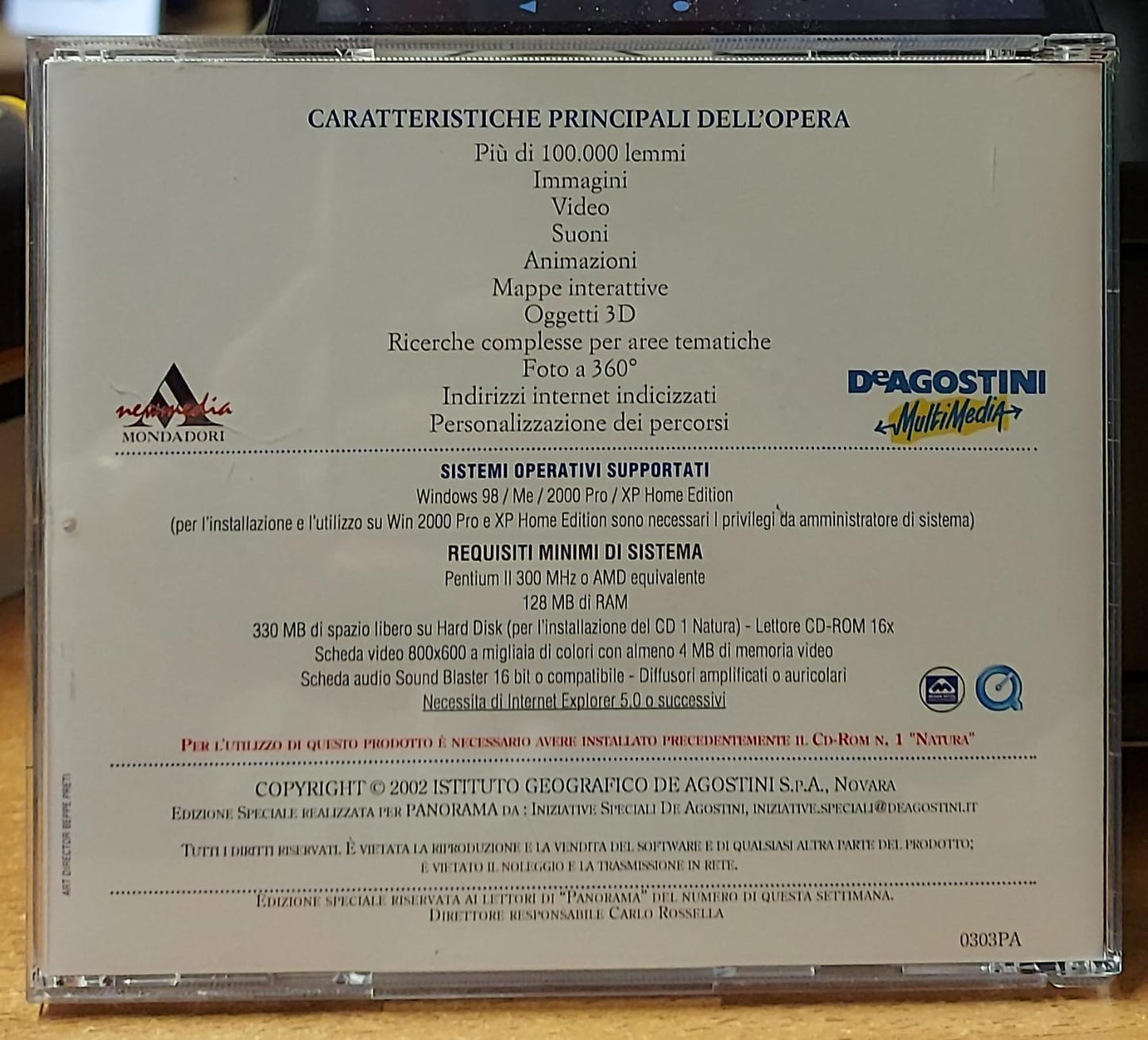 OMNIA 2003 VOL.3 ARTE MUSICA E SPETTACOLO