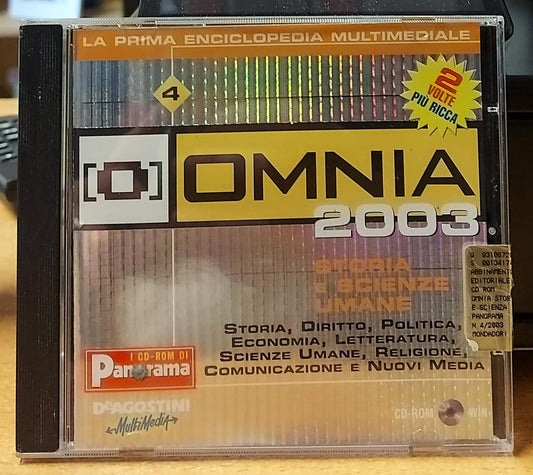 OMNIA 2003 VOL.4 STORIA E SCIENZE UMANE