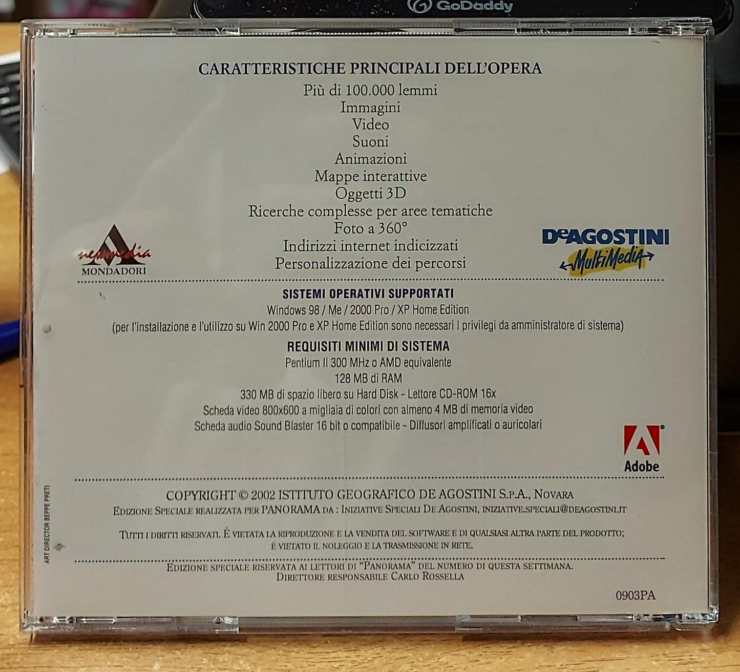 OMNIA 2003 VOL.9 CALENDARIO ATLANTE