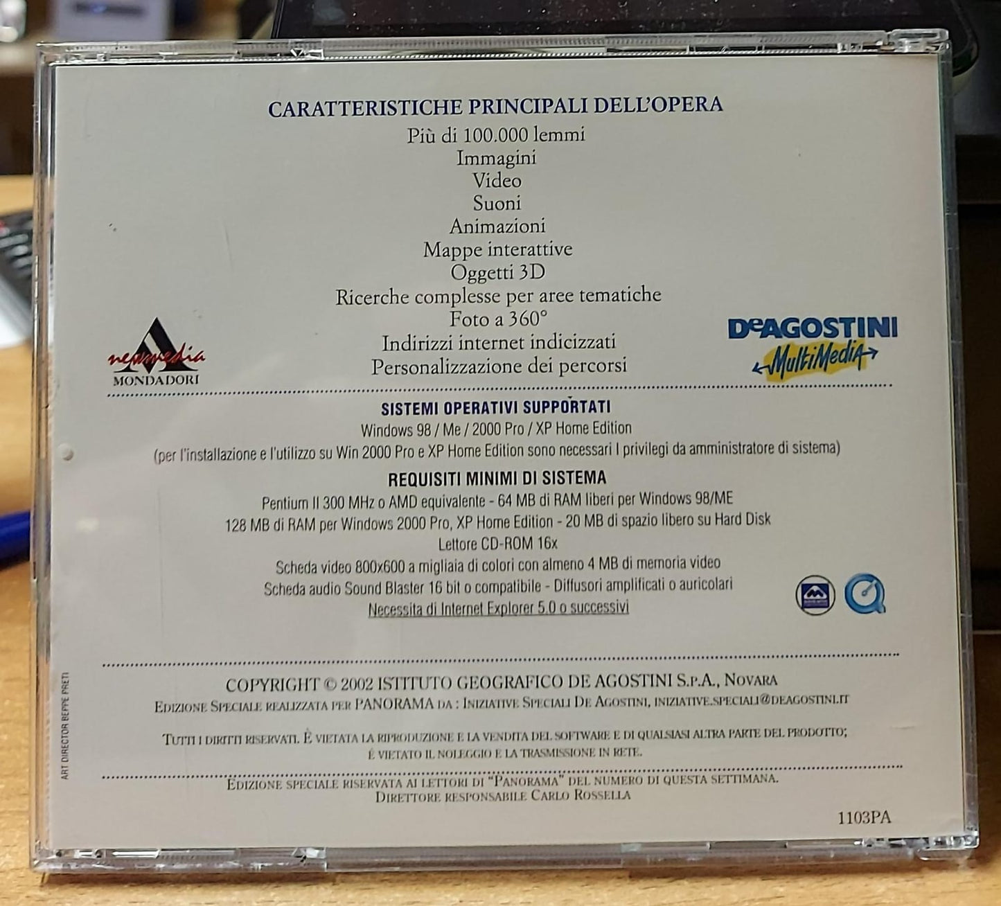 OMNIA 2003 VOL.11 I FATTI E I PERCORSI DELLA STORIA