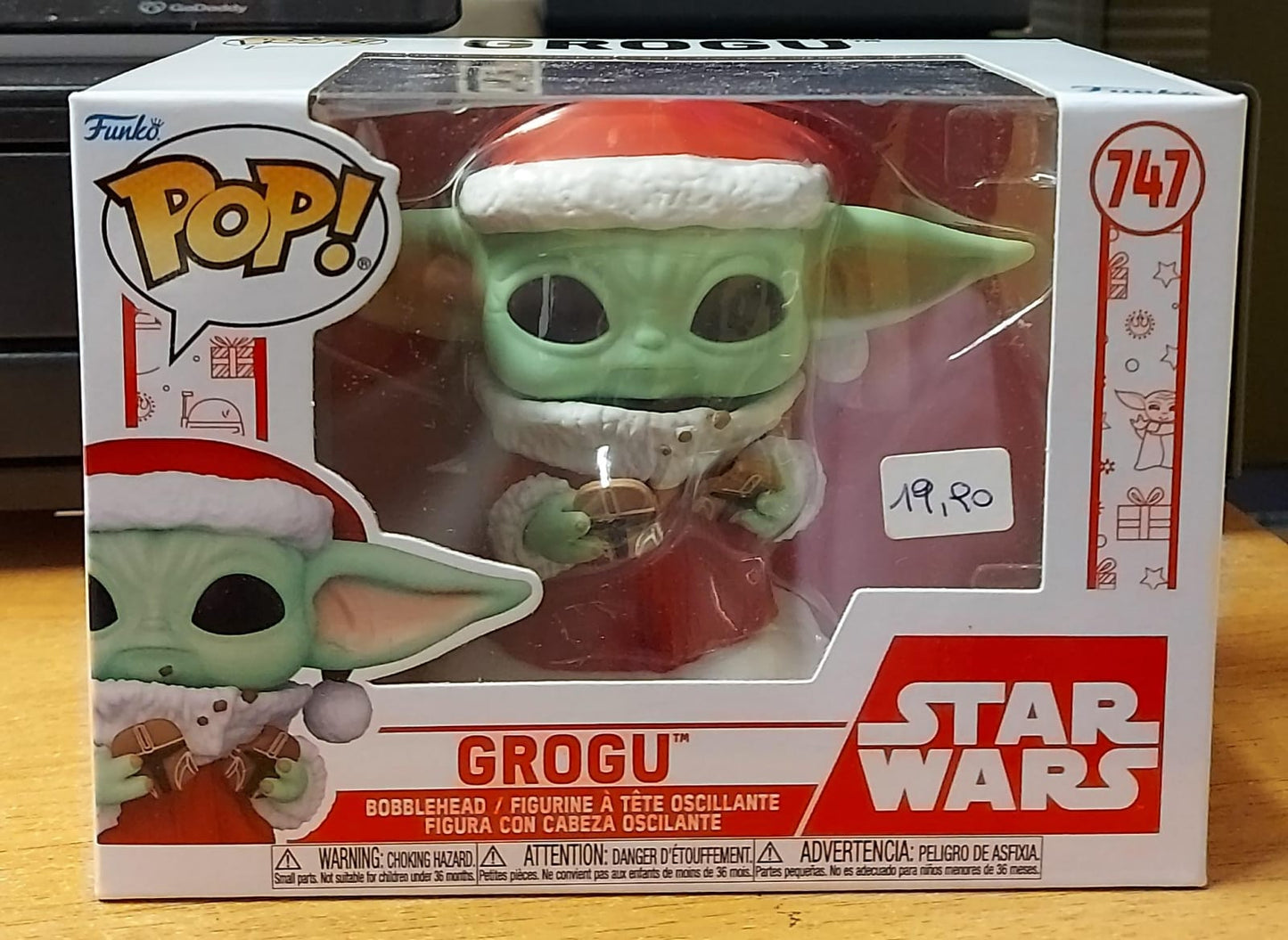 FUNKO POP 747 STAR WARS GROGU THE CHILD BABY YODA THE MANDALORIAN