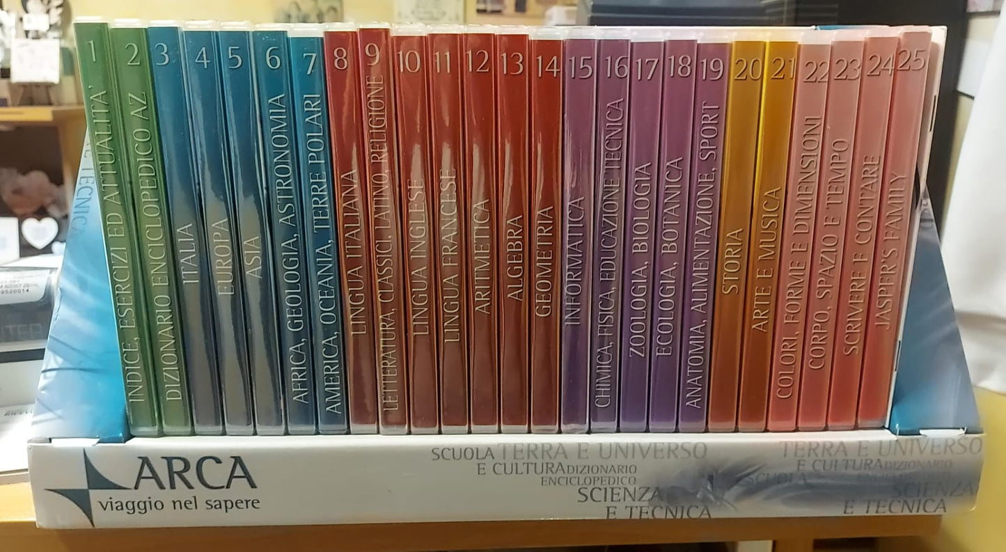 ARCA VIAGGIO NEL SAPERE COFANETTO 25 DVD