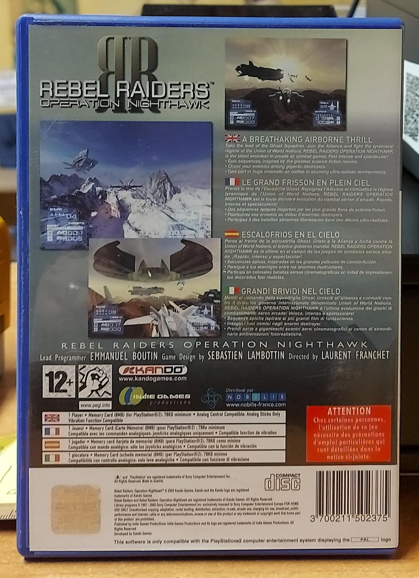 REBEL RAIDERS - OPERATION NIGHTHAWK