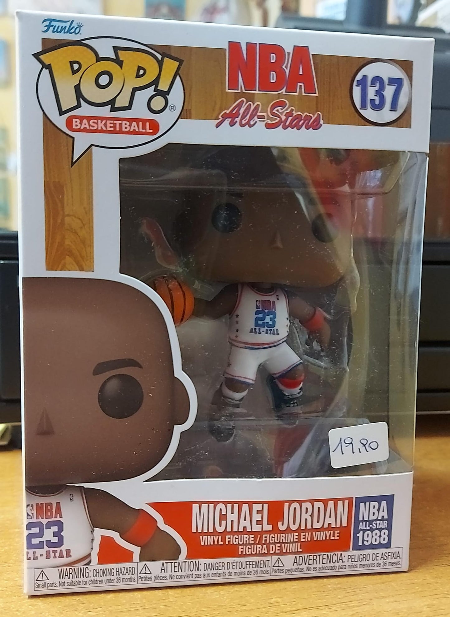 FUNKO POP 137 MICHAEL JORDAN