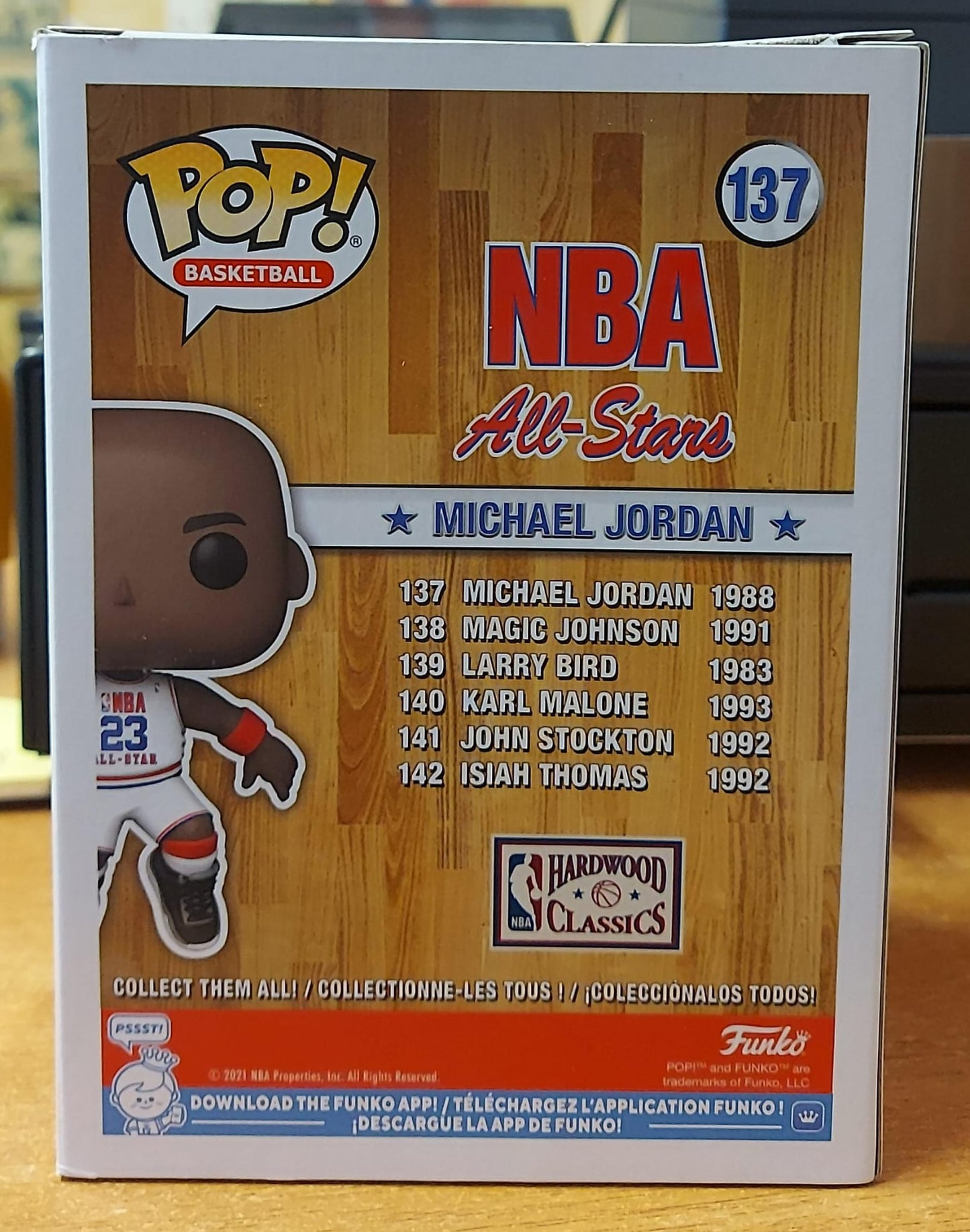FUNKO POP 137 MICHAEL JORDAN