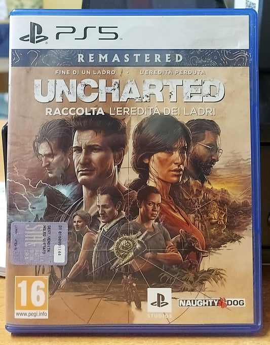 UNCHARTED RACCOLTA L'EREDITA DEI LADRI