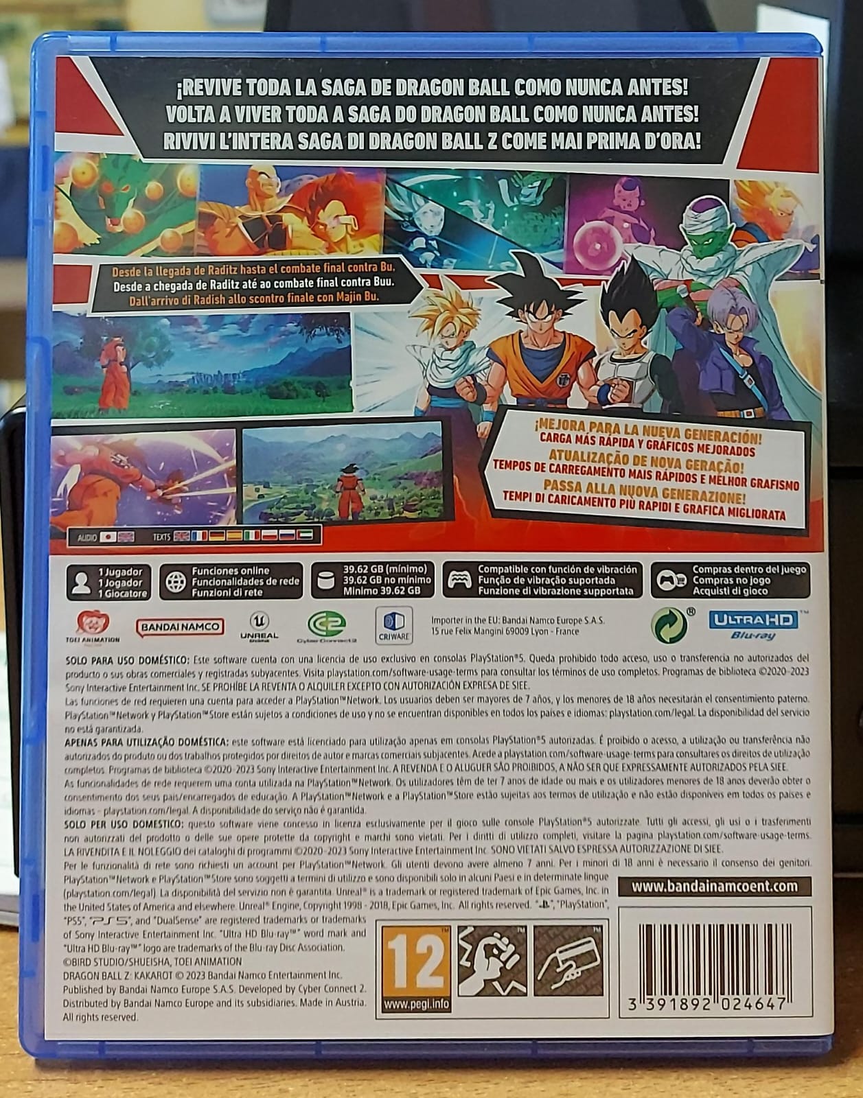 DRAGON BALL Z KAKAROT