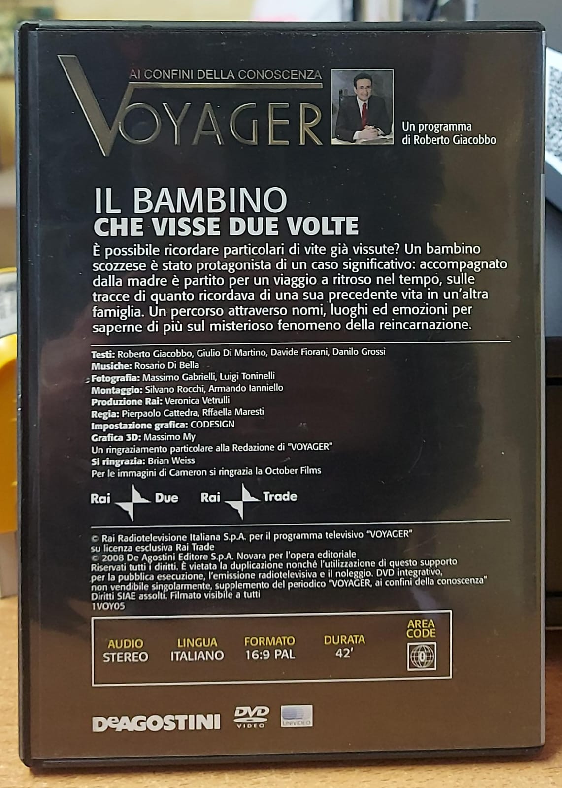 VOYAGER VOL.5 IL BAMBINO CHE VISSE DUE VOLTE
