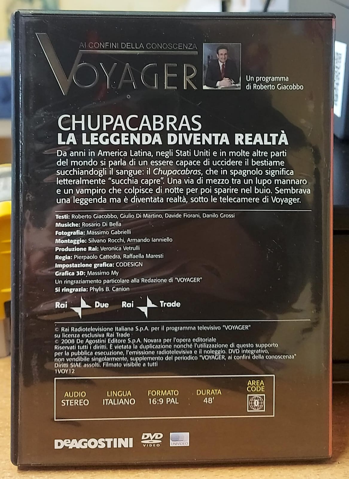 VOYAGER VOL.12 CHUPACABRAS LA LEGGENDA DIVENTA REALTA
