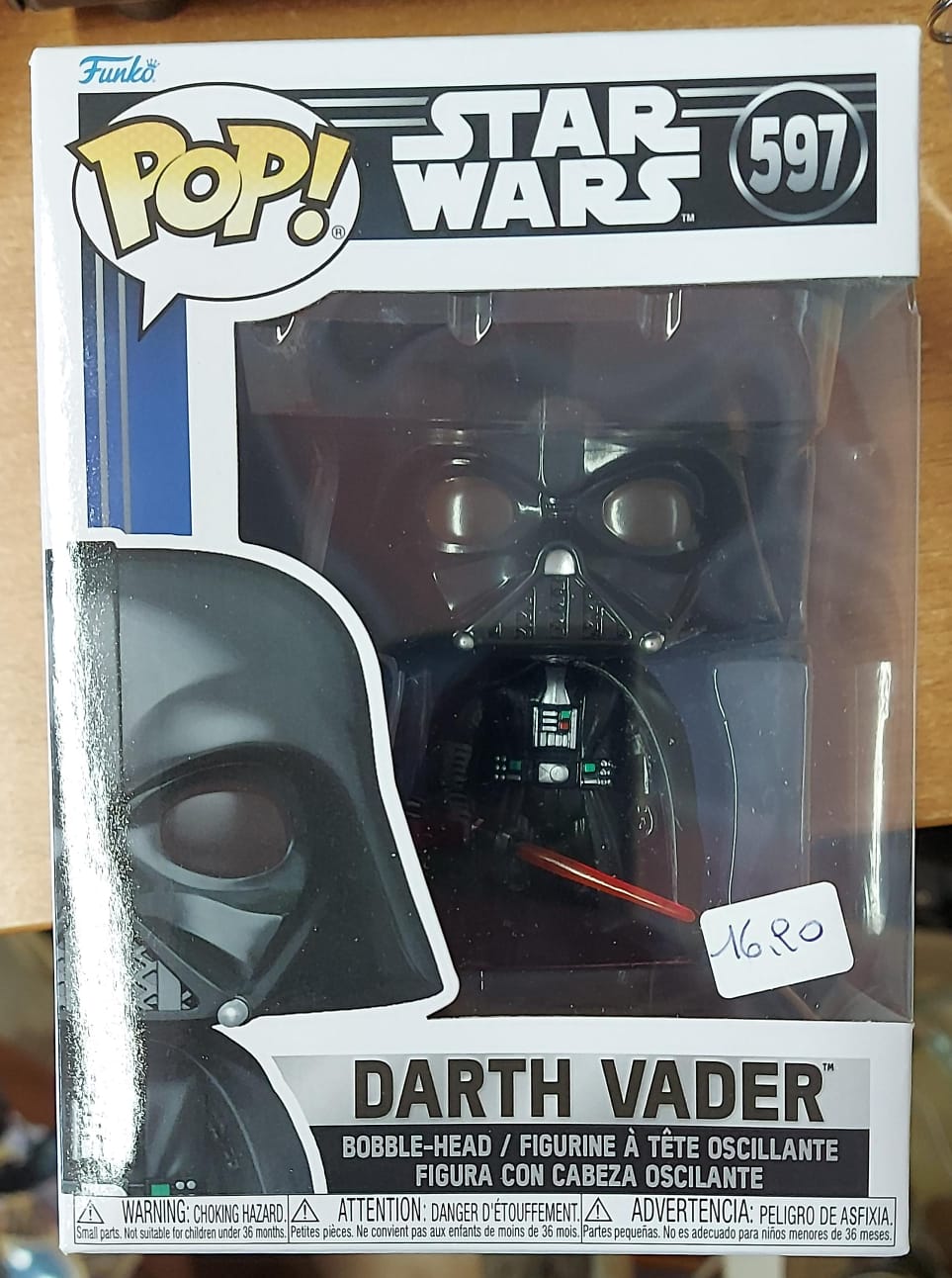 FUNKO POP! 597 STAR WARS DARTH VADER