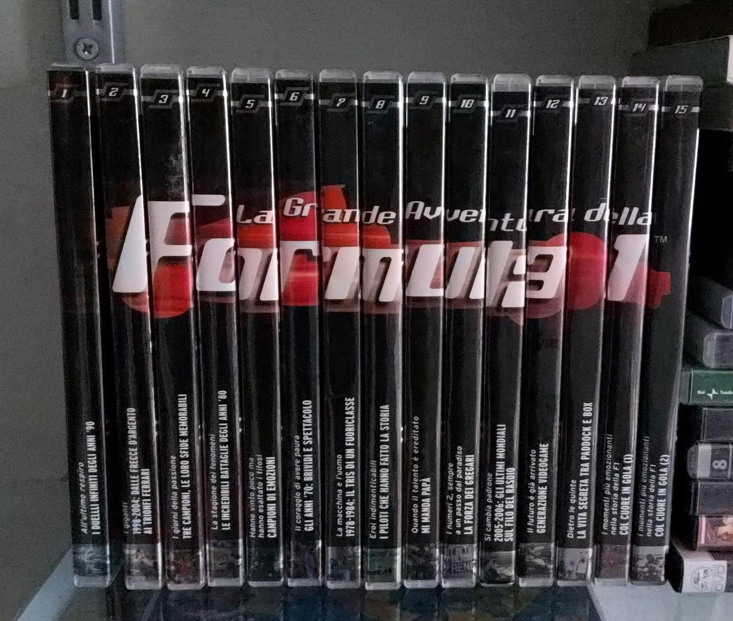 LA GRANDE AVVENTURA DELLA FORMULA 1 15 DVD