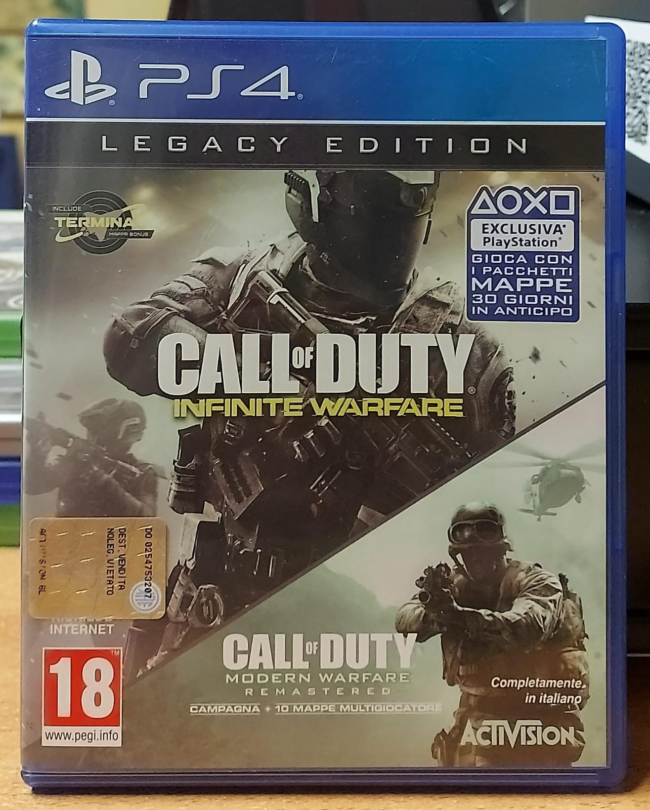 CALL OF DUTY INFINITE WARFARE LEGACY EDITION