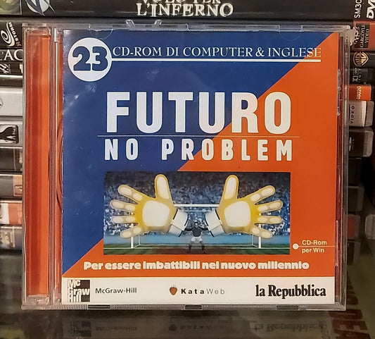 FUTURO NO PROBLEM COLLEZIONE 23 CD-ROM DI COMPUTER & INGLESE