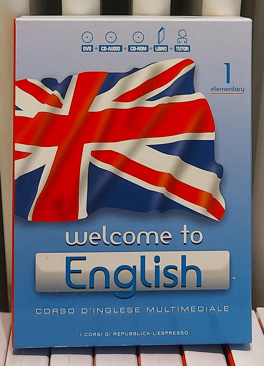 CORSO DI INGLESE WELCOME TO ENGLISH 15 CD/DVD