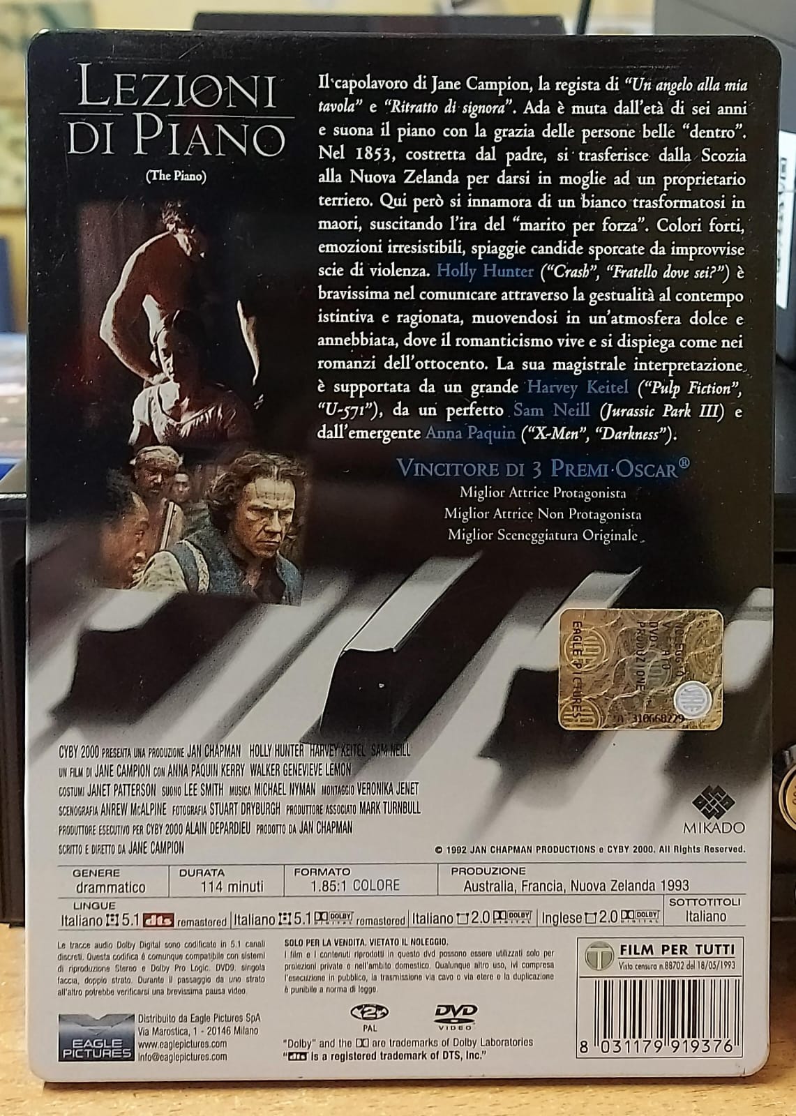 LEZIONI DI PIANO - EDIZIONE CON STEELBOOK