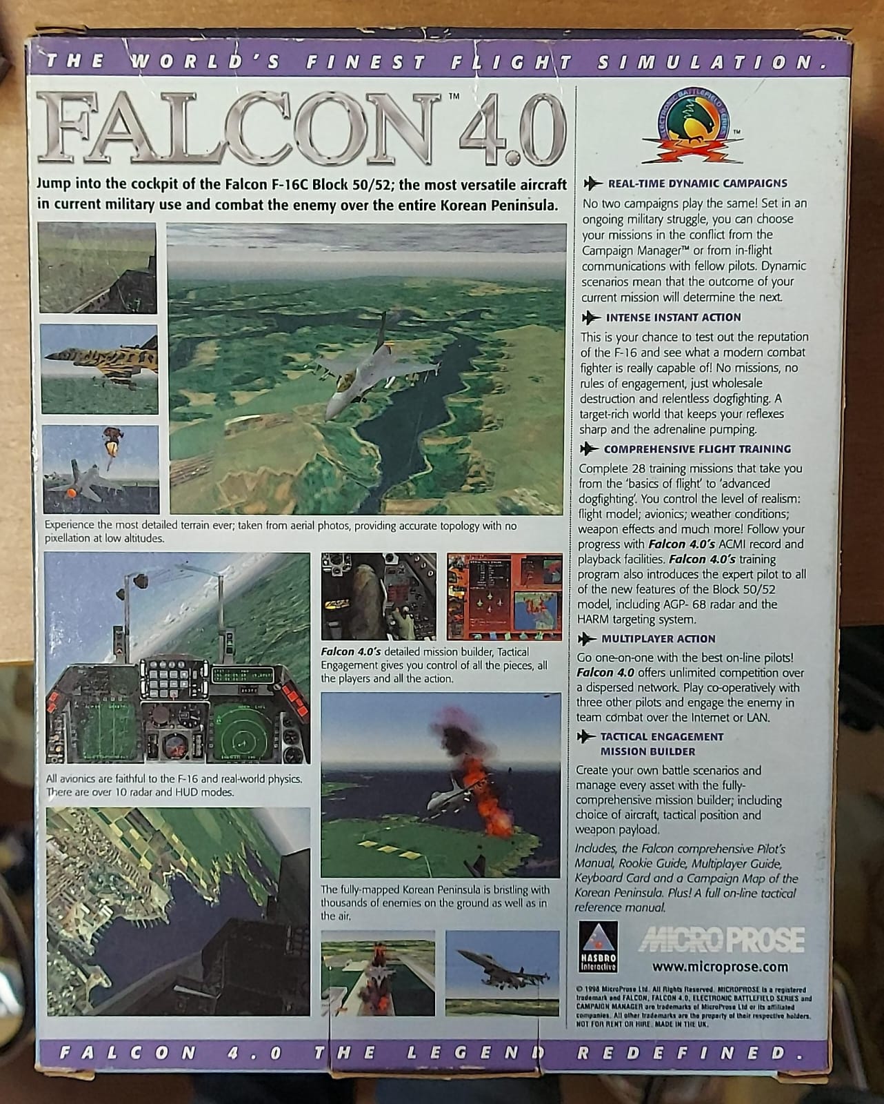 FALCON 4.0 SIMULATORE DI VOLO BIG BOX