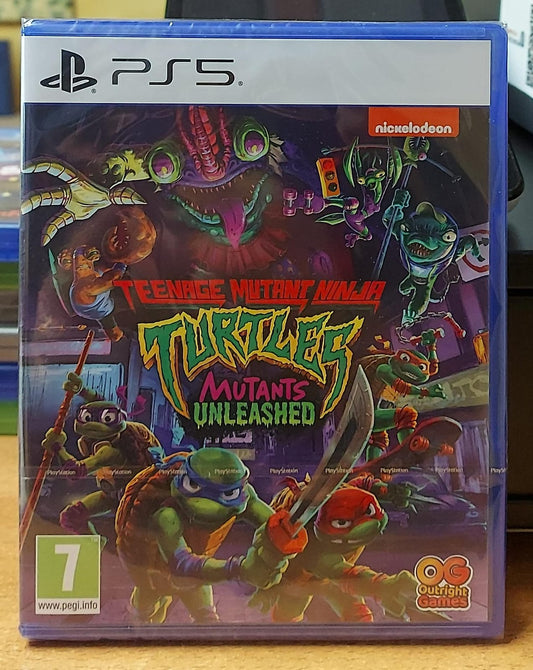 TEENAGE MUTANT NINJA TURTLES MUTANTS UNLEASHED - NUOVO MAI APERTO